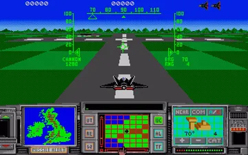 ATF II - Advanced Tactical Fighter II screen shot game playing